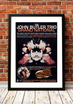 John Butler ‘Grand National’ In Store Poster 2007