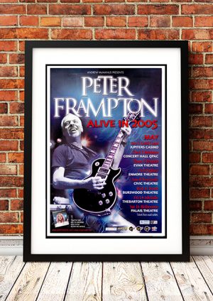 Peter Frampton – ‘Alive’ Australian Tour 2005