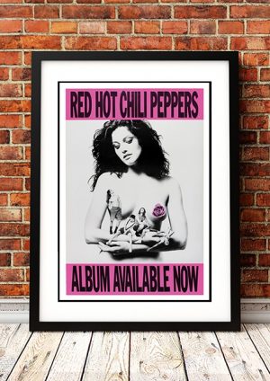 Red Hot Chili Peppers ‘Mothers Milk’ In Store Poster 1989