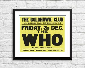 Who / The Cast – ‘The Goldhawk Club’ London UK 1965