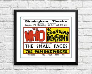 Who / The Small Faces – ‘Birmingham Theatre’ Birmingham UK 1968