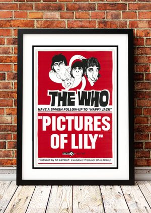 Who – ‘Pictures Of Lily’ In-Store Poster UK 1967