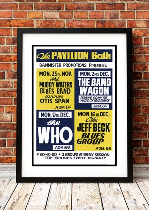 Who / Muddy Waters / Jeff Beck –  ‘The Pavilion’ Bath UK 1968