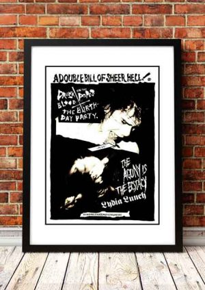 The Birthday Party / Lydia Lunch ‘In Store Poster’ 1982