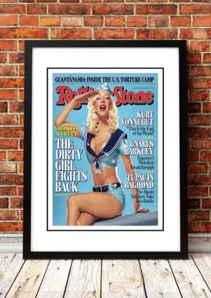 Christina Aguilera ‘Rolling Stone Magazine’ Promo Poster 2006