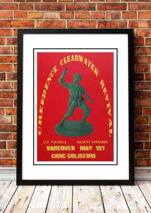 Creedence Clearwater Revival ‘Civic Coliseum’ Vancouver, Canada 1971