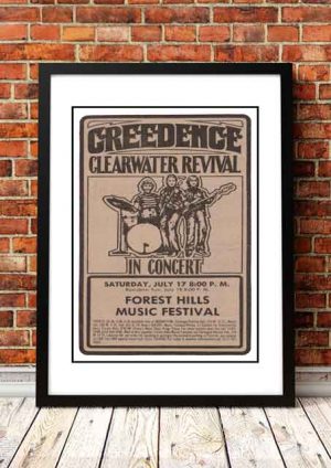 Creedence Clearwater Revival ‘Forest Hills Music Festival’ New York, USA 1971