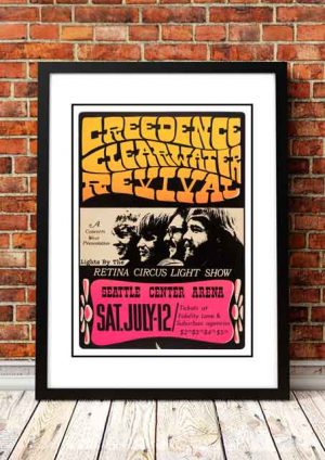 Creedence Clearwater Revival ‘Seattle Center Arena’ Seattle, USA 1970