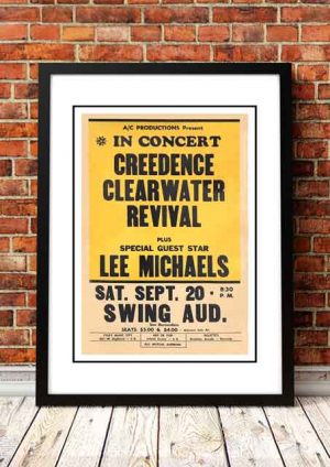 Creedence Clearwater Revival ‘Swing Auditorium’ San Bernadino, USA 1969