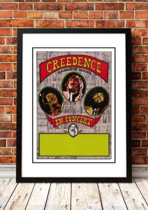 Creedence Clearwater Revival Tour Poster 1971