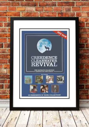 Creedence Clearwater Revival ‘Ultimate Collection’ In Store Poster 1997