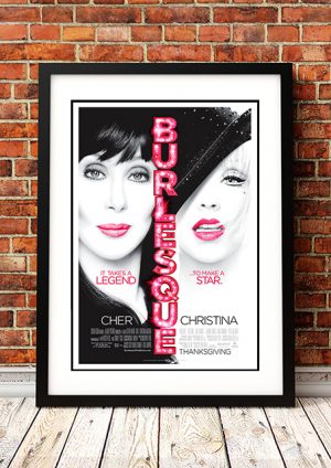 Christina Aguilera ‘Burlesque’ Movie Poster 2010