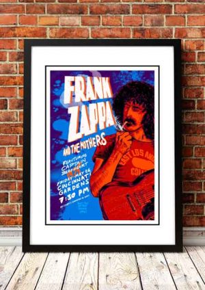 Frank Zappa ‘Cincinnati Gardens’ Cincinnati, Ohio 1975