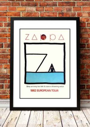 Frank Zappa ‘European Tour’ 1982