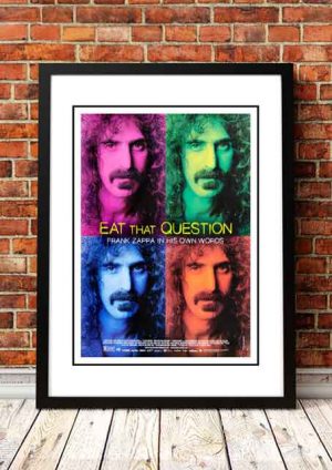 Frank Zappa ‘In His Own Words’ Movie Poster 2016