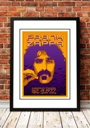 Frank Zappa ‘Paladium Theater’ New York, USA 1977