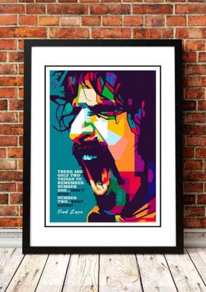 Frank Zappa ‘Pop Art’ Poster