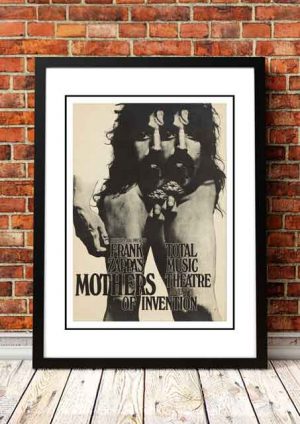 Frank Zappa ‘Total Music Theatre’ In Store Poster 1971