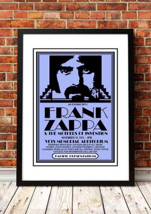 Frank Zappa ‘Vets Memorial Auditorium’ Columbus, USA 1978
