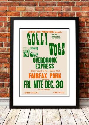 Golliwogs ‘Fairfax Park Pavilion’ Fairfax, USA 1966