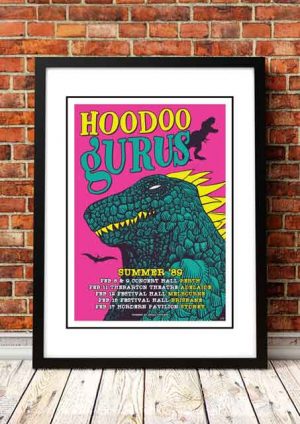 Hoodoo Gurus ‘Summer ’89’ Tour Poster