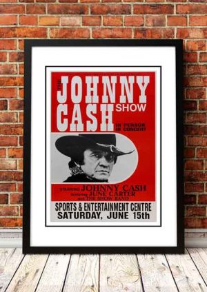 Johnny Cash ‘Sports And Entertainment Centre’ Melbourne, Australia 1985