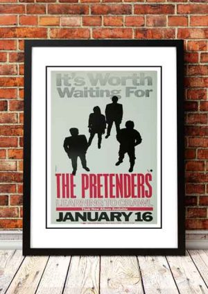 The Pretenders ‘Learning To Crawl’ In Store Poster 1984