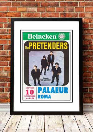 The Pretenders ‘Palaeur’ Rome, Italy 1985