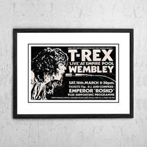 T Rex / Marc Bolan ‘Empire Pool’ Wembley, UK 1972