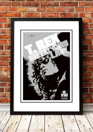 T Rex / Marc Bolan ‘Metal Guru’ In Store Poster 1972