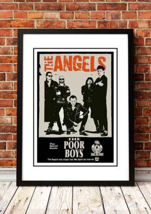 The Angels (Angel City) ‘Tear Me Apart’ In Store Poster 1992