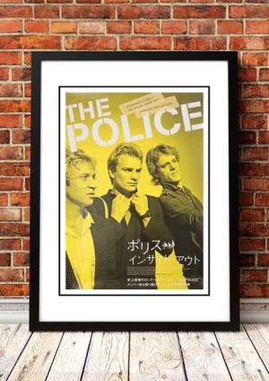 The Police ‘Everyone Stares’ Movie Poster Japan 2006