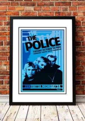 The Police ‘Paramount Theater’ Seattle, USA 1980