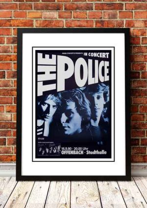 The Police ‘Stadthalle Offenbach’ Germany 1980