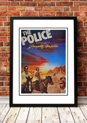 The Police ‘Zenyetta Mondatta’ In Store Poster 1980