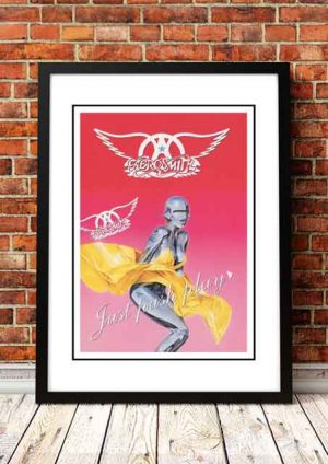Aerosmith ‘Just Push Play’ In Store Poster 2002