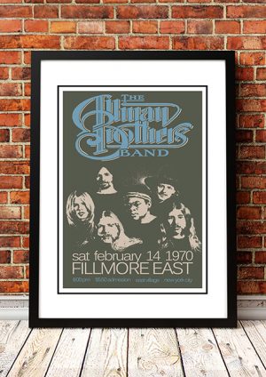 The Allman Brothers ‘Fillmore East’ New York, USA 1970