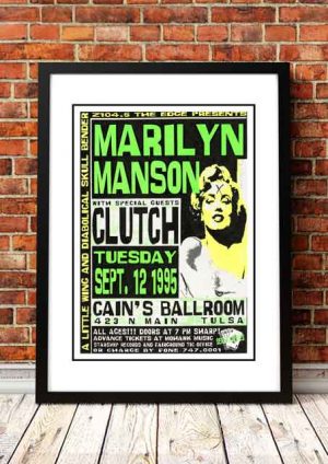 Marilyn Manson ‘Cains Ballroom’ Tulsa, USA 1995
