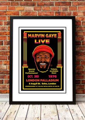 Marvin Gaye ‘Palladium’ London, UK 1976