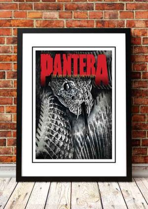 Pantera ‘Great Southern Outtakes’ In Store Poster 2016
