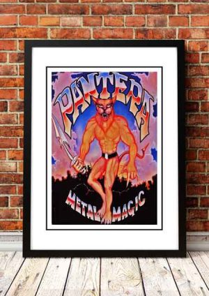Pantera ‘Metal Magic’ In Store Poster 1983