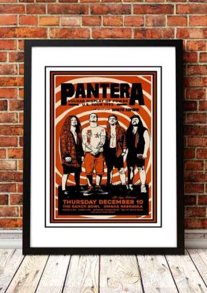 Pantera ‘The Ranch Bowl’ Omaha, USA 1992