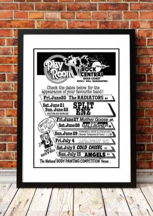 The Playroom ‘Promo Flyer’ Gold Coast, Australia 1980