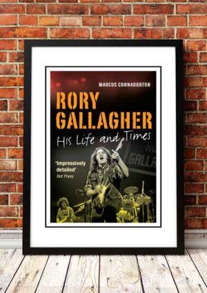 Rory Gallagher ‘Life And Times’ In Store Poster 2012