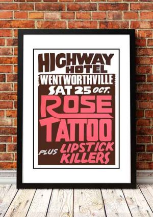 Rose Tattoo ‘Highway Hotel’ Sydney, Australia 1980