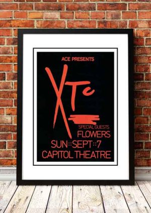 XTC / Flowers ‘Capitol Theatre’ Sydney, Australia 1980