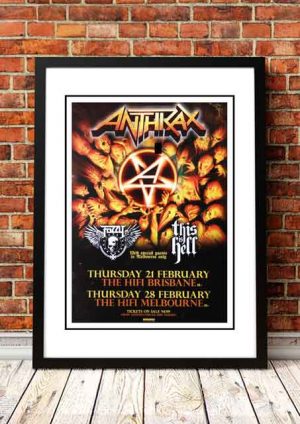 Anthrax ‘Australian Tour’ 2013
