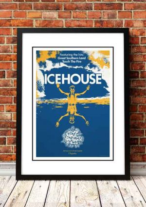 Icehouse ‘Great Southern Land’ In Store Poster 1989