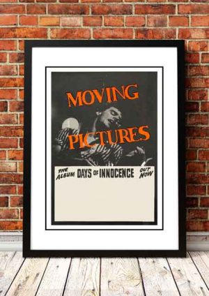 Moving Pictures ‘Days Of Innocence’ Tour Poster 1981