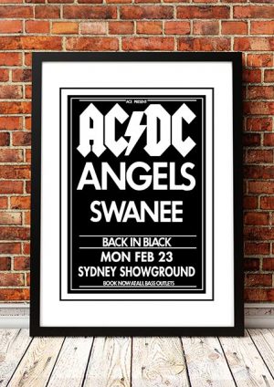AC/DC / The Angels (Angel City) / Swanee ‘Sydney Showground’ Sydney, Australia 1981